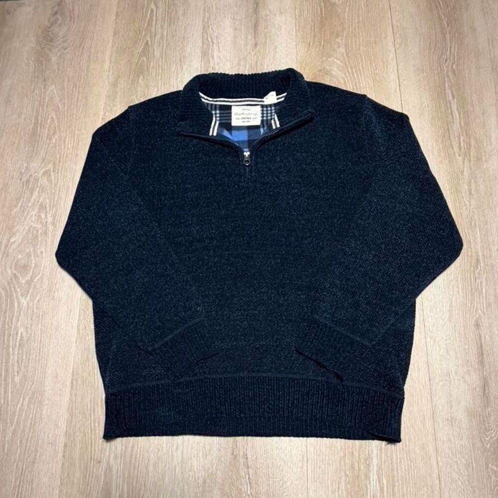 Weatherproof Men's Navy and Blue Jumper